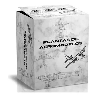 Pack Com 2.380 Plantas Aeromodelos + Simuladores + Brindes