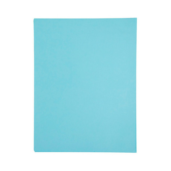 Hojas De Papel Bond Color Pastel 100 Piezas 75g Apsa Color Azul Claro