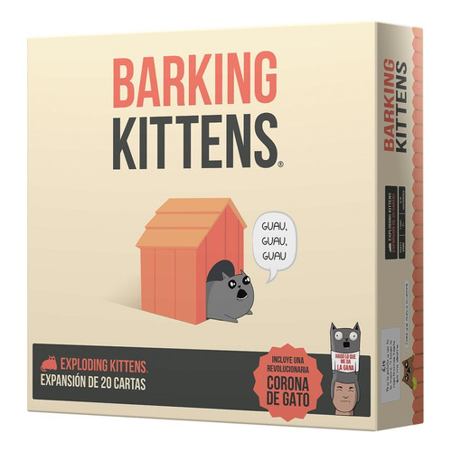Juego De Mesa Barking Kittens