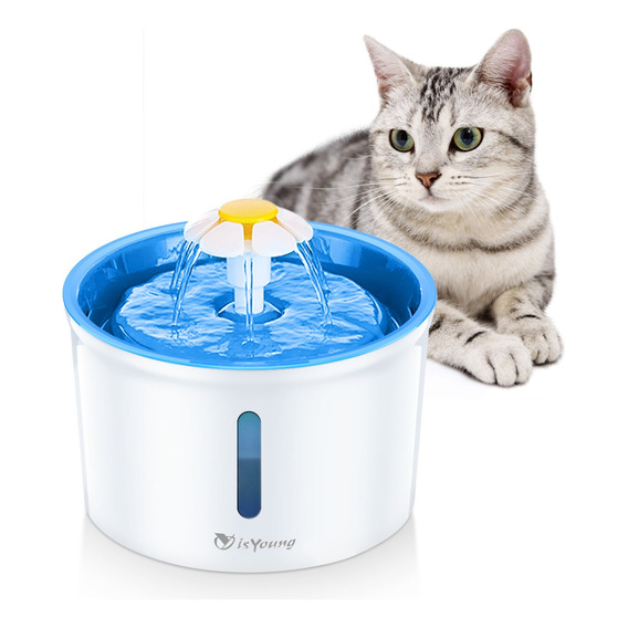 Pets Fuente De Agua Para Gatos Perros Dispensador Mascotas