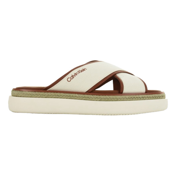 Sandalias Calvin Klein Flatfm Slide 1484 Mujer 