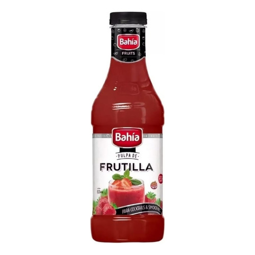Pulpa De Frutilla Bahia Premium Por 820gr. Pulpas Frutales