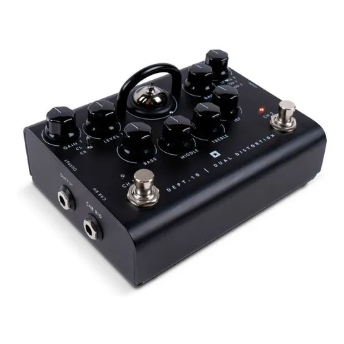 Pedal de efeito preto Blackstar Dept. 10 Dual Distortion