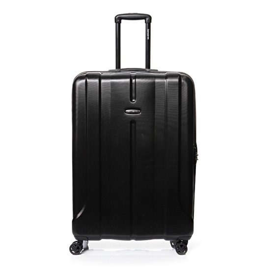 Bolsa de viaje Samsonite grande negra Fiero 2.0, color negro liso