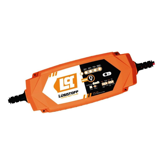 Cargador De Bateria Smart Lusqtoff Lct-7000 120w Auto Moto