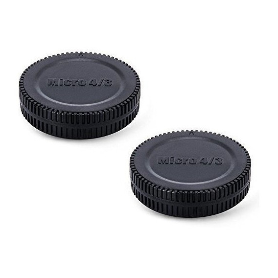 2 Tapas De Lente Para Camara Micro Four Thirds Mount 