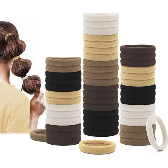 Ligas Elásticas Para Cabello Pelo Scrunchies Pare Mujer Niña