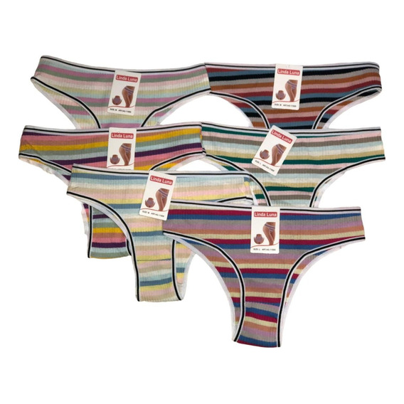 Pack 3 Bikini Bombacha Morley Algodón Clásica M Al Xl