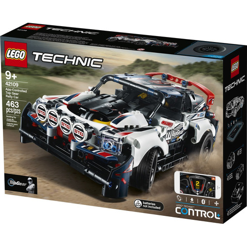 Tc Coche De Rally Top Gear Controlado Por App Lego 42109 Cantidad de piezas 463