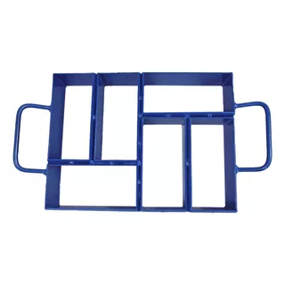 Forma Manual Bloquete Retangular Paver 20x10x06cm Calçada