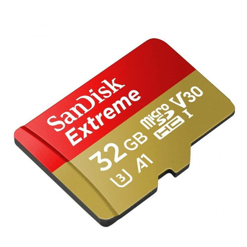 Tarjeta de memoria SanDisk SDSQXAF-032G-GN6MA  Extreme con adaptador SD 32GB
