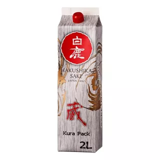 Sake Saque Premium Hakushika Japonês Kura Pack 2l 2000ml