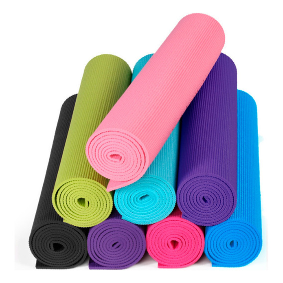 Tapete Portátil Yoga Pilates Fitness Ejercicio Relajación Color Fiusha