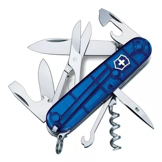 Canivete Victorinox Climber Azul Transl. Blister 1.3703.t2b1