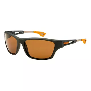 Anteojos Lentes De Sol Reef 266 Nippy Polarizados Gafas Diseño 266 Color Del Armazón Gris Oscuro Mate - Patilla Gris Claro/naranja - Cristal Naranja Polarizado (004) Color De La Lente Color