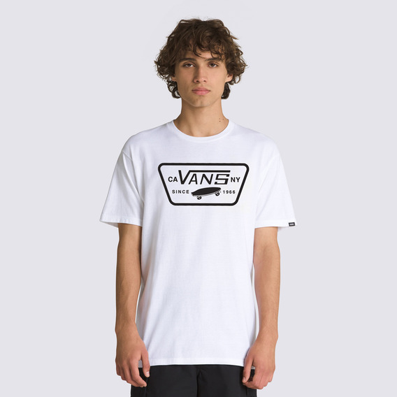 Playera Vans Manga Corta Hombre Logo Patineta