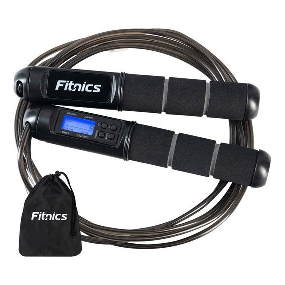 Cuerda Saltar Con Contador Digital Fitnics Cardio Crossfit