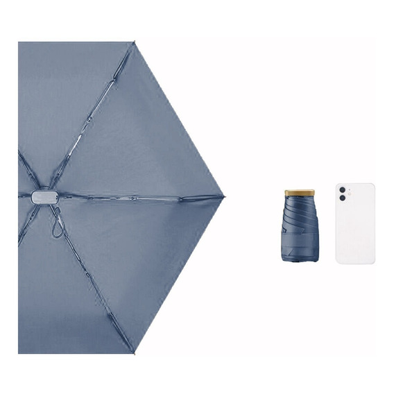 Paraguas Portátil Con Protección Uv Parasol Paraguas De Bols
