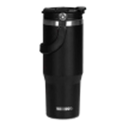 Vaso Waterdog Termico Zumo 900 Doble Pico Acero Color Negro Liso