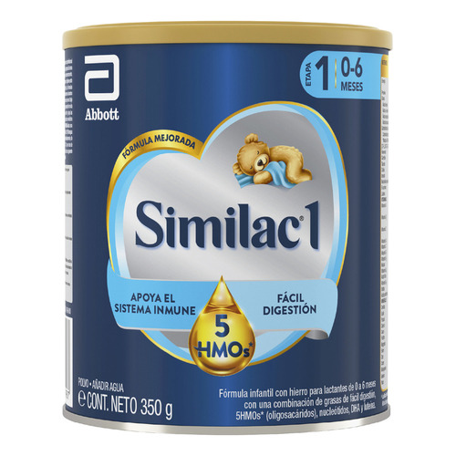 Similac 1 Formula Infantil 5 Hmos 350g