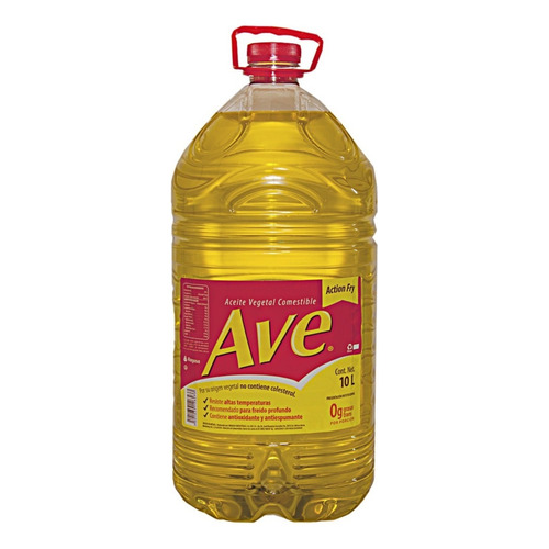 Aceite Vegetal Comestible Ave 10 Lts