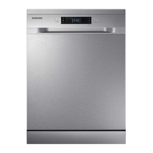 Lavavajilla Samsung 14 Cubiertos Silver Dw60m6050fs Plateado