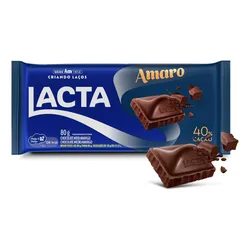 Chocolate Meio Amargo Amaro 40% cacau 80g Tabletes Lacta 80g Lacta Mondelez amargo com avelã caixa 80 g 68 u no Mercado Livre com oferta e cupom de desconto