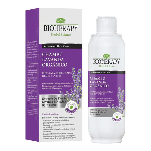 Bioherapy Shampoo Lavender Cab. Normales 330ml