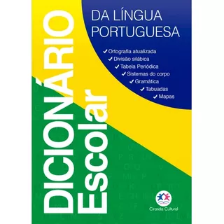 Dicionário Escolar Da Língua Portuguesa, De Cultural, Ciranda. Série Dicionário Ciranda Cultural Editora E Distribuidora Ltda., Capa Mole Em Português, 2022