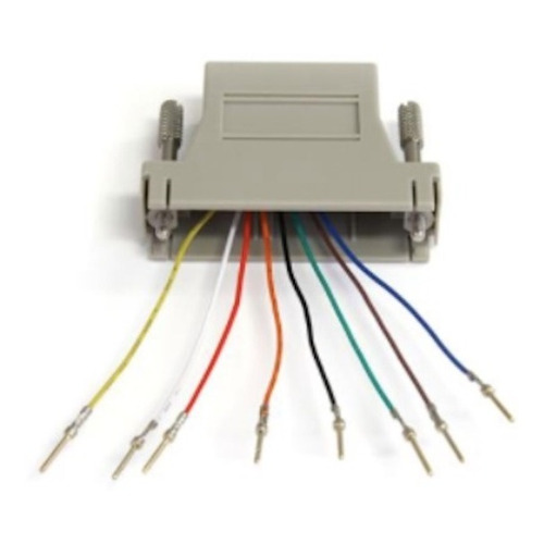 Adaptador Startech Modular Serial Db25 A Rj45 Gris Gc258 /vc