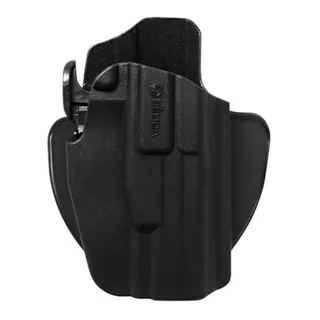 Coldre Cintura Paddle - Glock Beretta H&k S&w Pt Sig ... E + Cor Destro - Preto