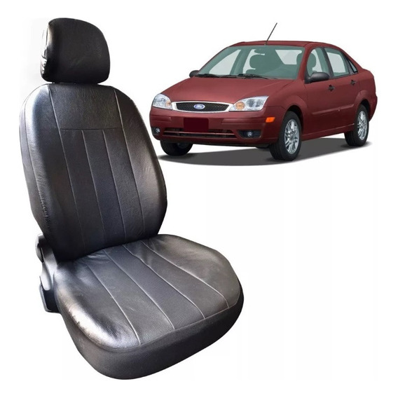 Funda Cubre Asiento Cuerina Acolchada Ford Focus 98/03 Part.