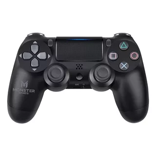 Control Joystick Inalámbrico Monster Games Double Shock Compatible Con Ps4 Negro