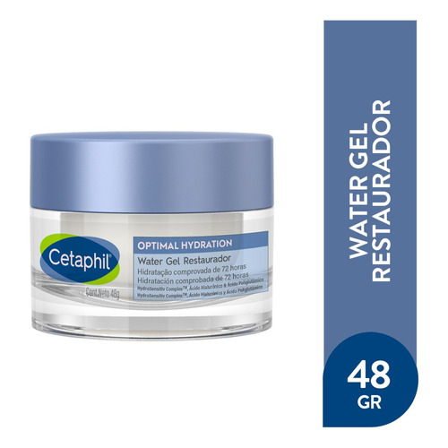 Cetaphil Gel Restaurador Optimal Hydration Water Facial 48 G Momento de aplicación Día/Noche Tipo de piel Sensible