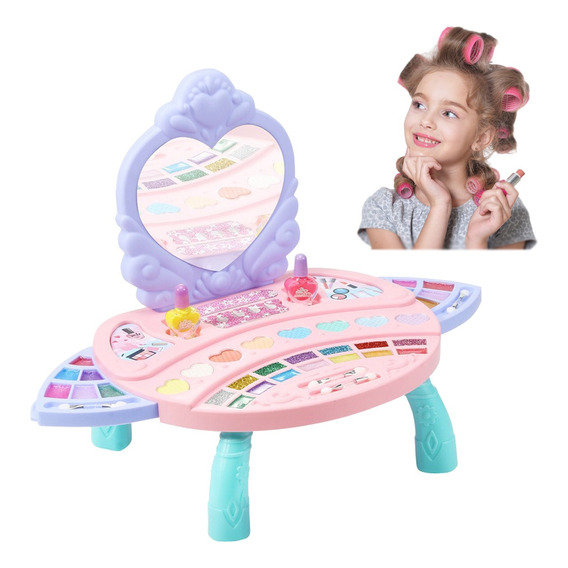 Tocador De Princesa De Maquillaje Para Niños