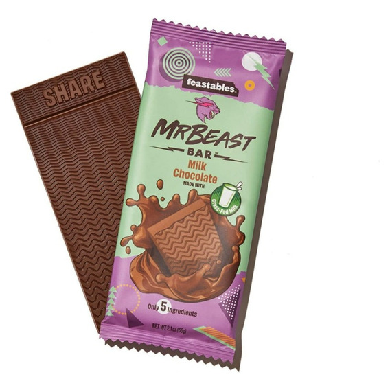 Mr Beast Barra De Chocolate 