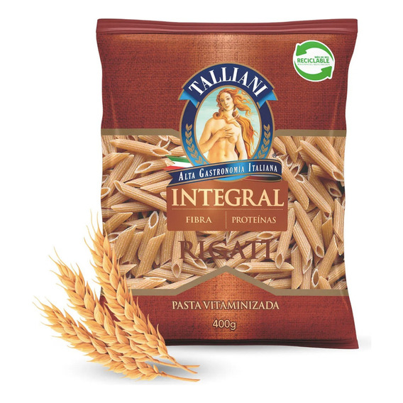 Rigati Integral Talliani 400g