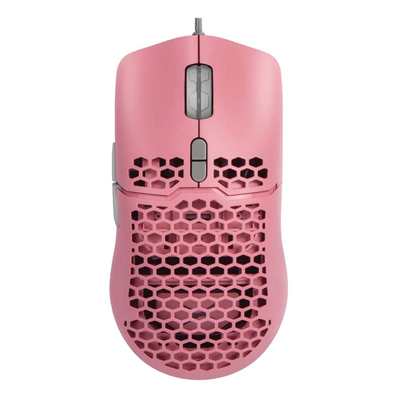 Mouse 
gamer de juego Delux  M700A pink