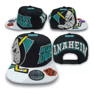 Gorra Mighty Ducks Anaheim, Cachetada Colección Clásica.