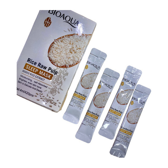 Mascarilla De Arroz 20 Sobres - g a  Tipo de piel Mixta