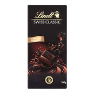 Chocolate Lindt Swiss Classic Dark 100gr. Amargo