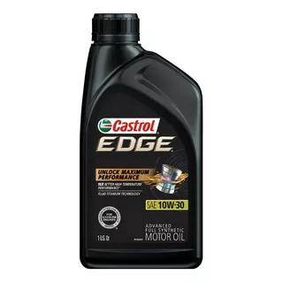 Aceite Castrol Edge 10w30 100% Sintético Botella 946ml