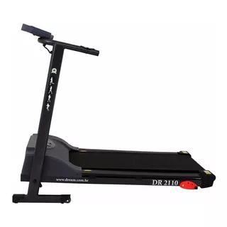 Esteira Elétrica Dream Fitness Residencial Dr 2110 110v/220v Cor  Preto