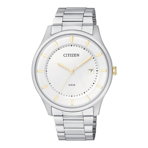 Reloj Citizen Acero Plata Bd004154b Color de la correa Plateado Color del bisel Plateado Color del fondo Plateado