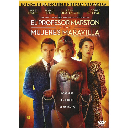 El Profesor Marston Y La Mujer Maravilla | Dvd Película