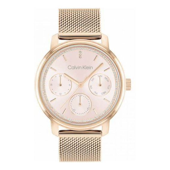 Reloj Para Mujer Calvin Klein Shimmer 25200179 Oro Rosa