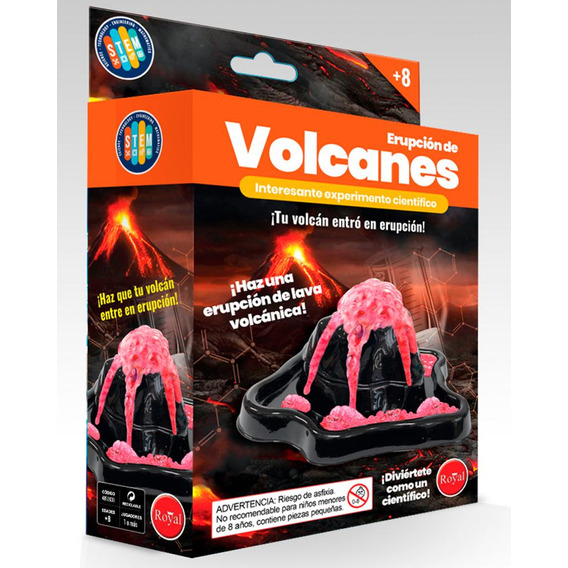 Juego De Mesa Kit Erupción De Volcanes Royal Súper Oferta