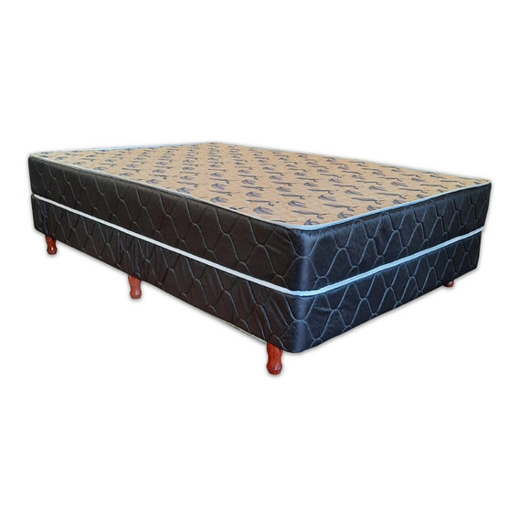 Sommier Tradicional El Descanso Perla 2 plazas de 190cmx130cm