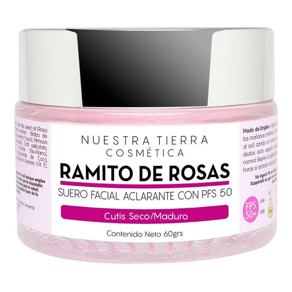 Suero Facial Aclarante Ramito De Rosas Con Fps 50+