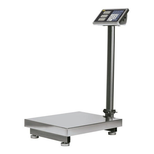 Báscula industrial digital Noval NEP TN 300kg con mástil 100V/240V gris 60 cm x 45 cm